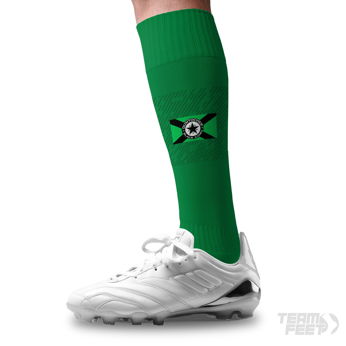Duntocher black stars - Grip Knee