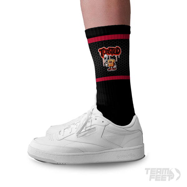 Toast - Crew - Team Feet Socks 🧦