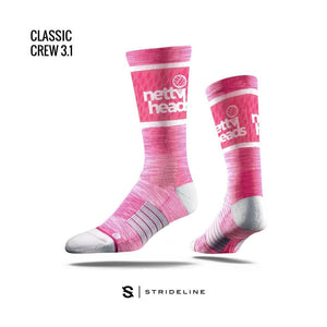 NETTYHEADS - CLASSIC CREW FLITE CREW Team Feet XS/S Pink 