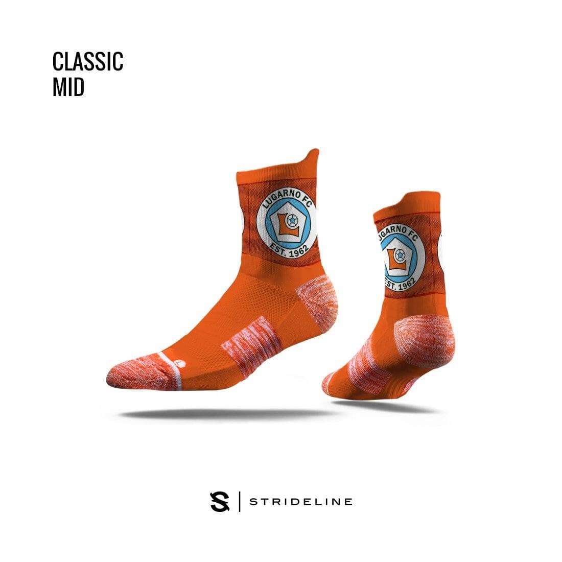 LUGARNO FC FLITE MID Team Feet XS/S Orange 