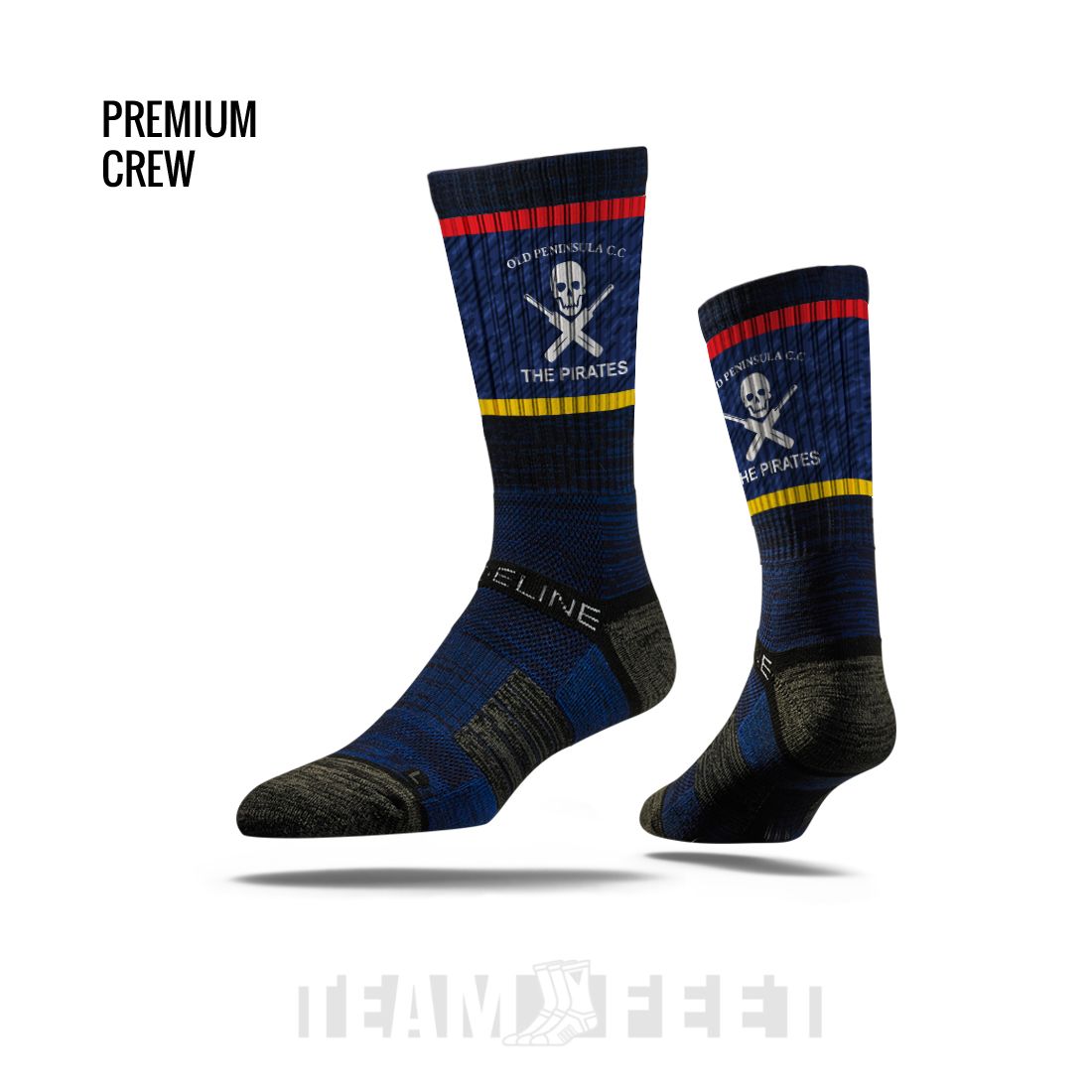 Old Peninsula Pirates Cricket Club mockup