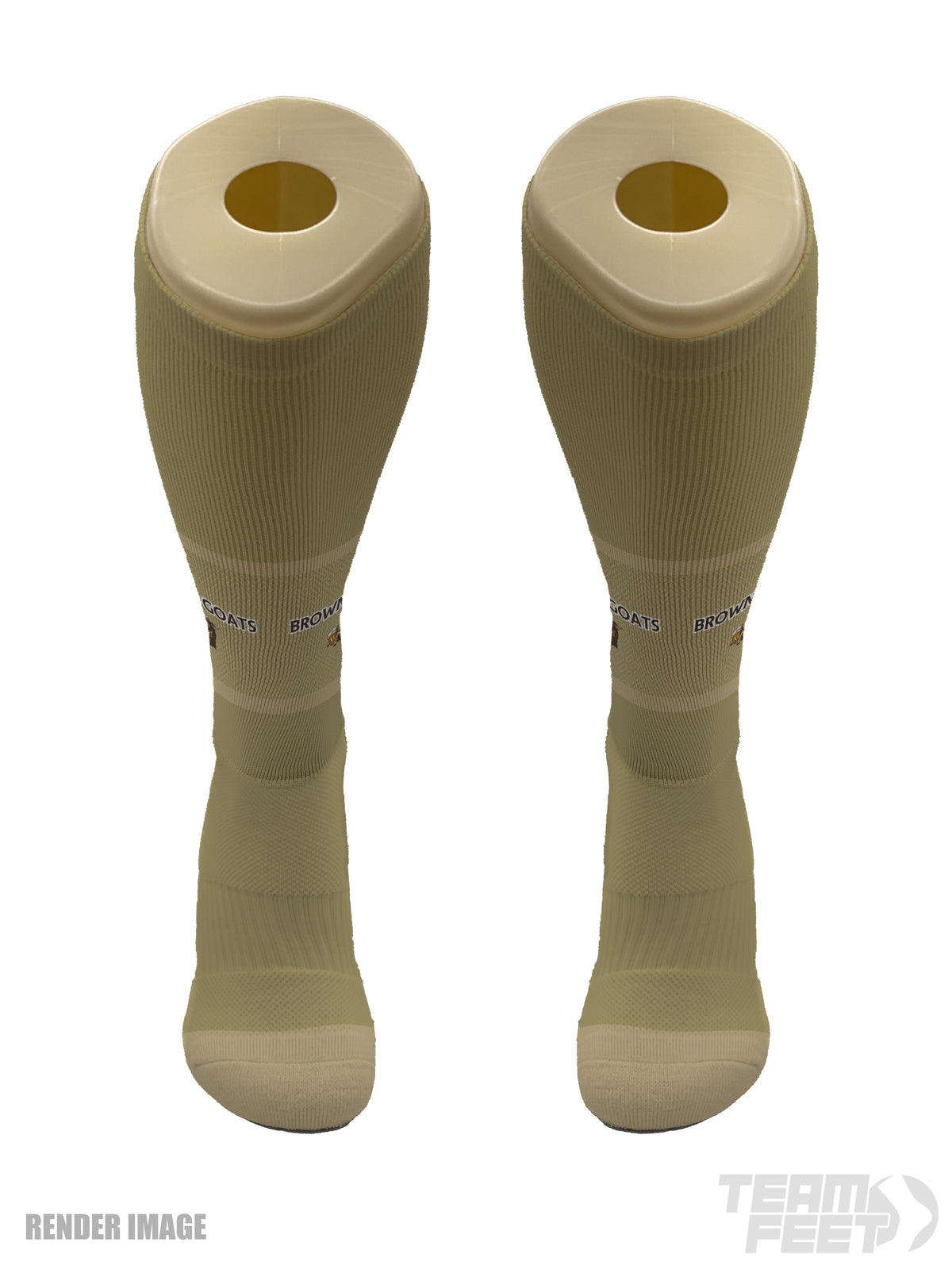 BROWN GOATS  - KNEE HIGH