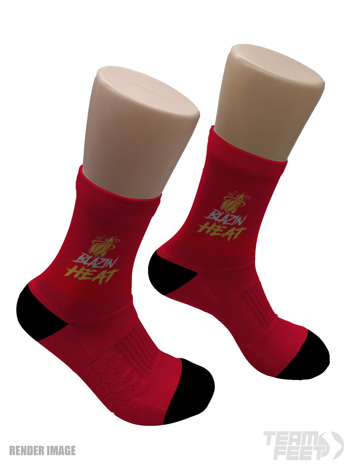 Blazin' Heat  - MID mockup
