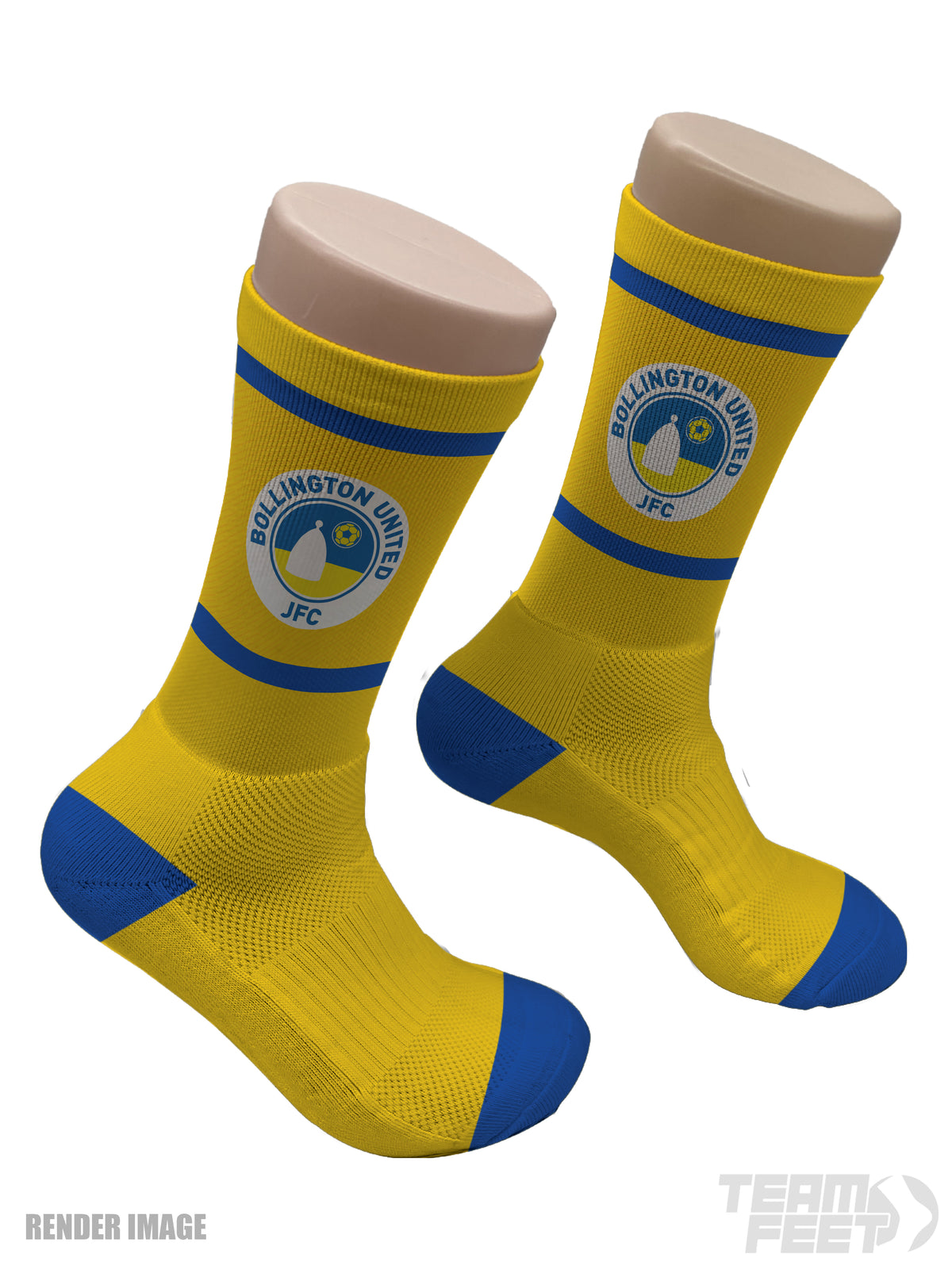 Bollington United Badgers- CREW mockup