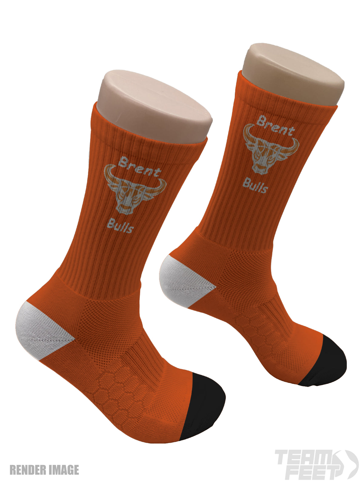Brent Bulls - CREW mockup