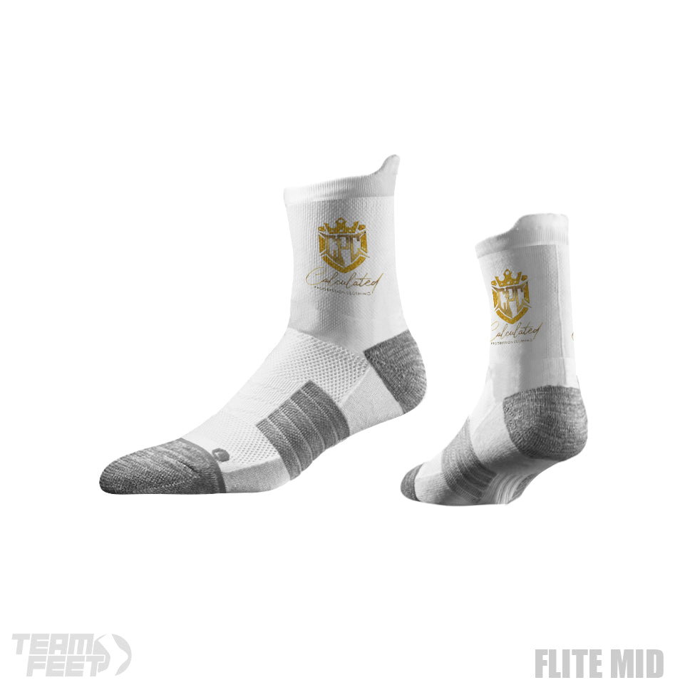 Calculated Progression Clothing - FLITE MID mockup