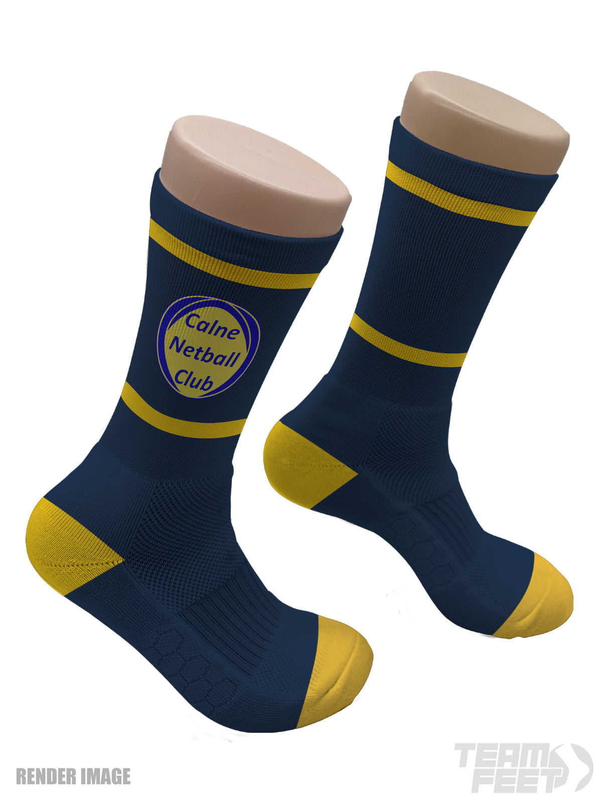 Calne Netball Club - CREW mockup