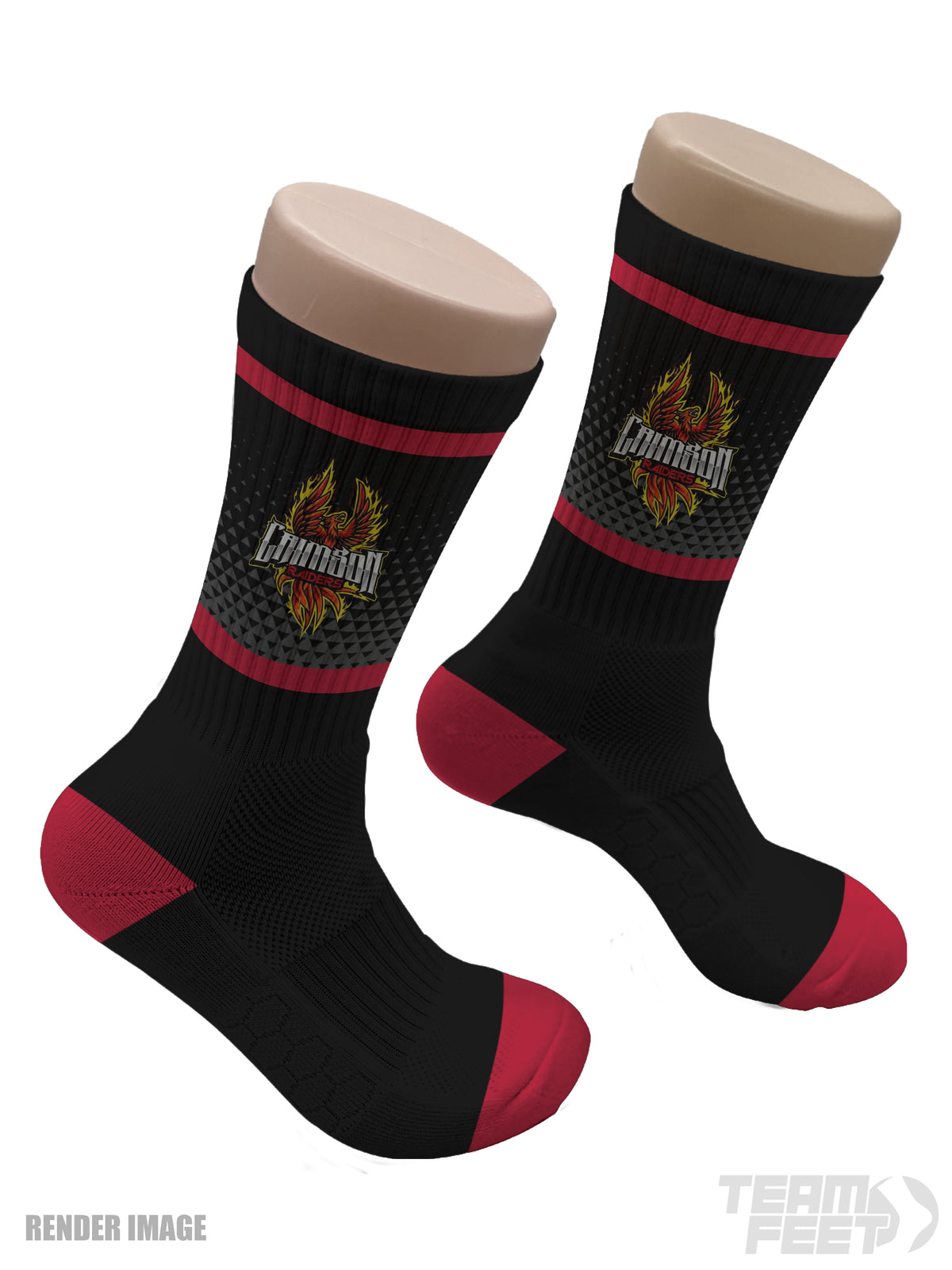 Crimson Raiders - CREW mockup