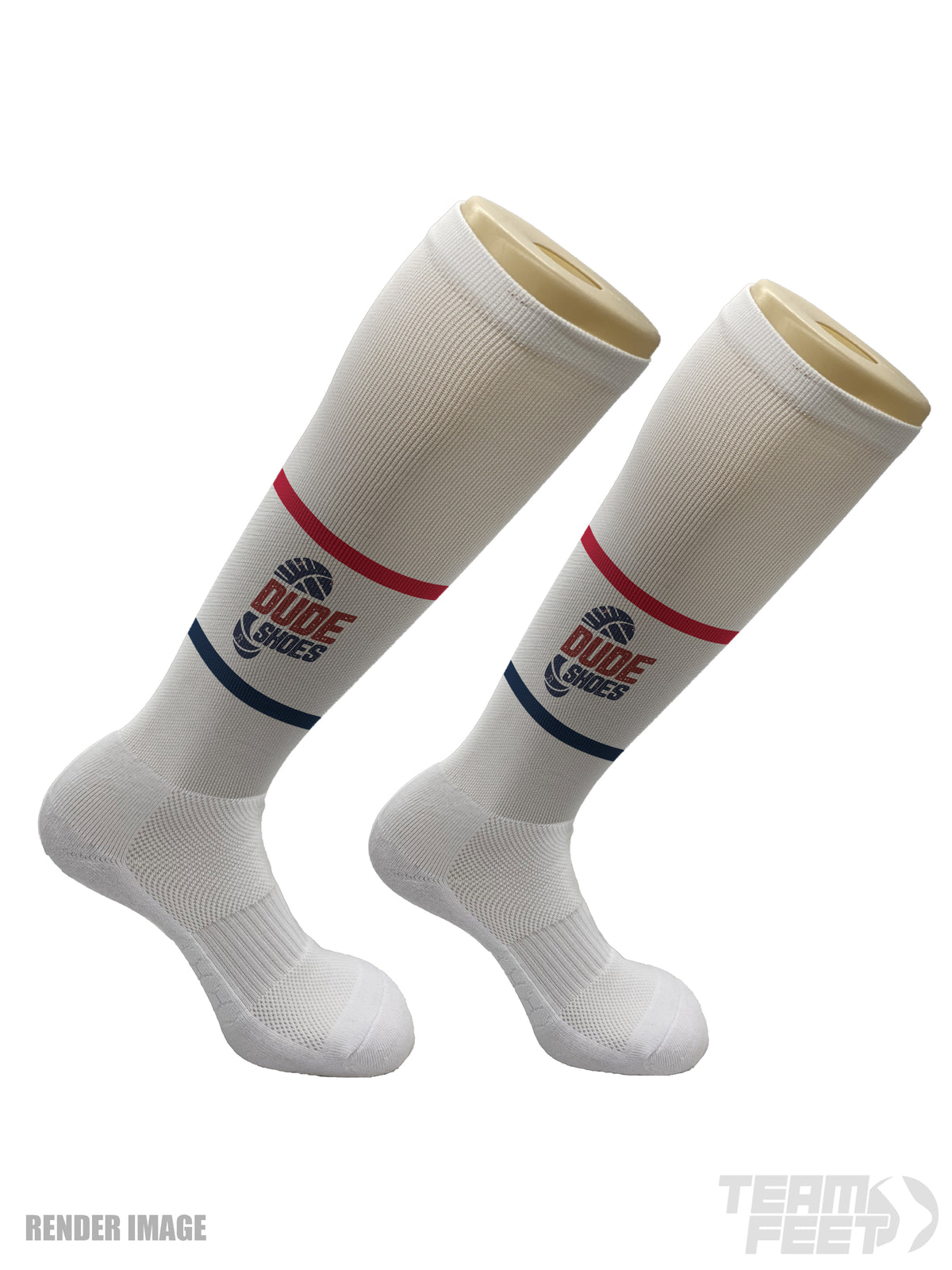 Dude Shoes - KNEE HIGH mockup