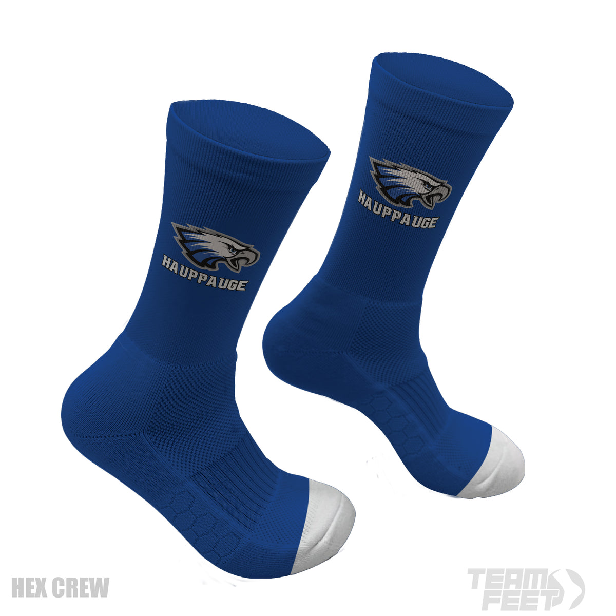 Eagles Football Socks  - HEX CREW mockup