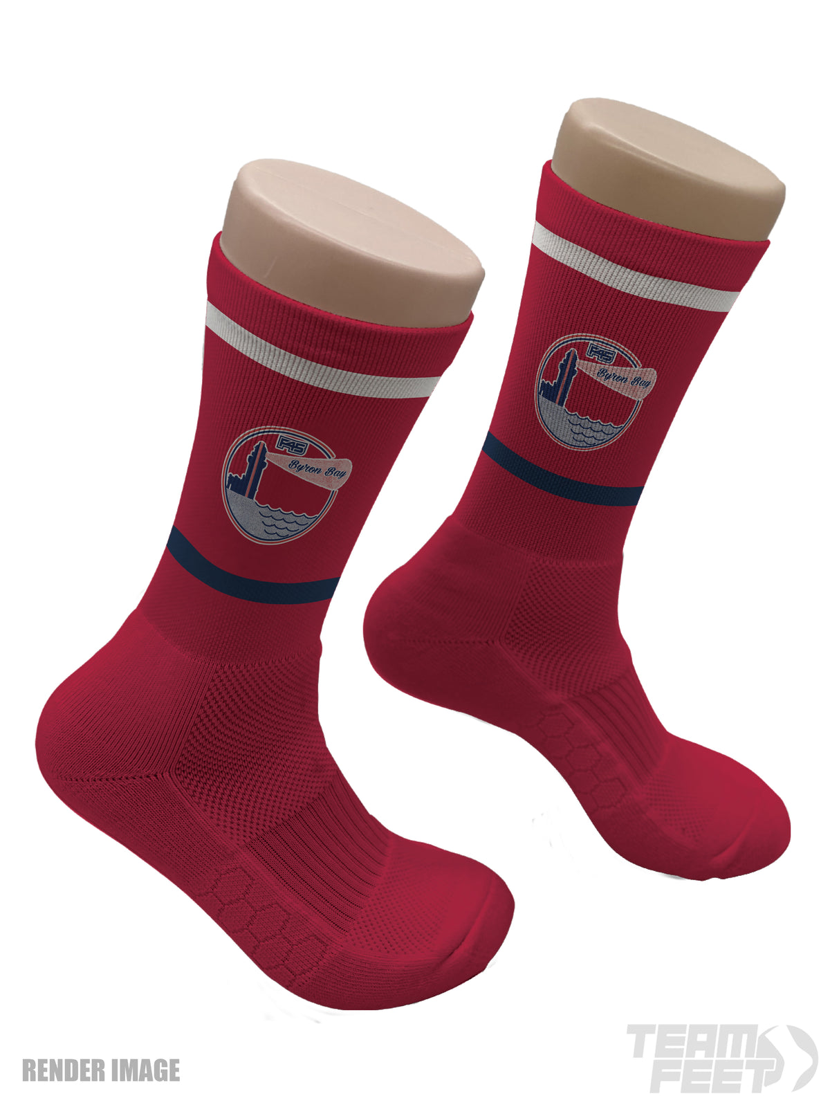 F45 Byron Red - CREW mockup
