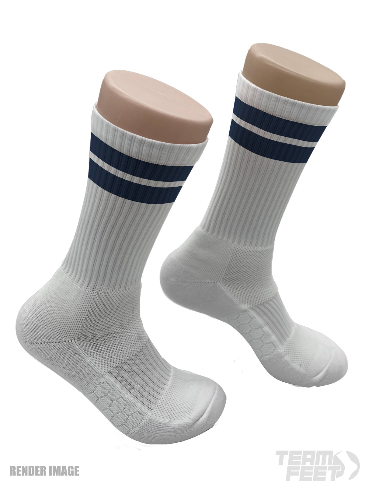 GAMEDAY DOUBLE STRIPE - CREW (NAVY/NAVY)