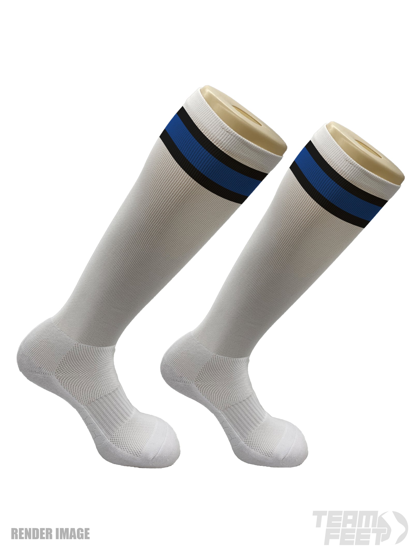 GAMEDAY TRIPLE STRIPE - KNEE (BLACK/ROYAL/BLACK)