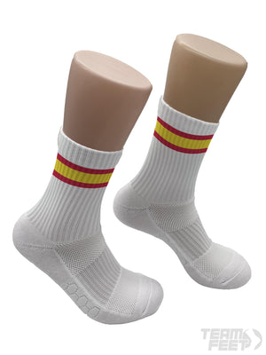 GAMEDAY TRIPLE STRIPE - MID (RED/YELLOW/RED)