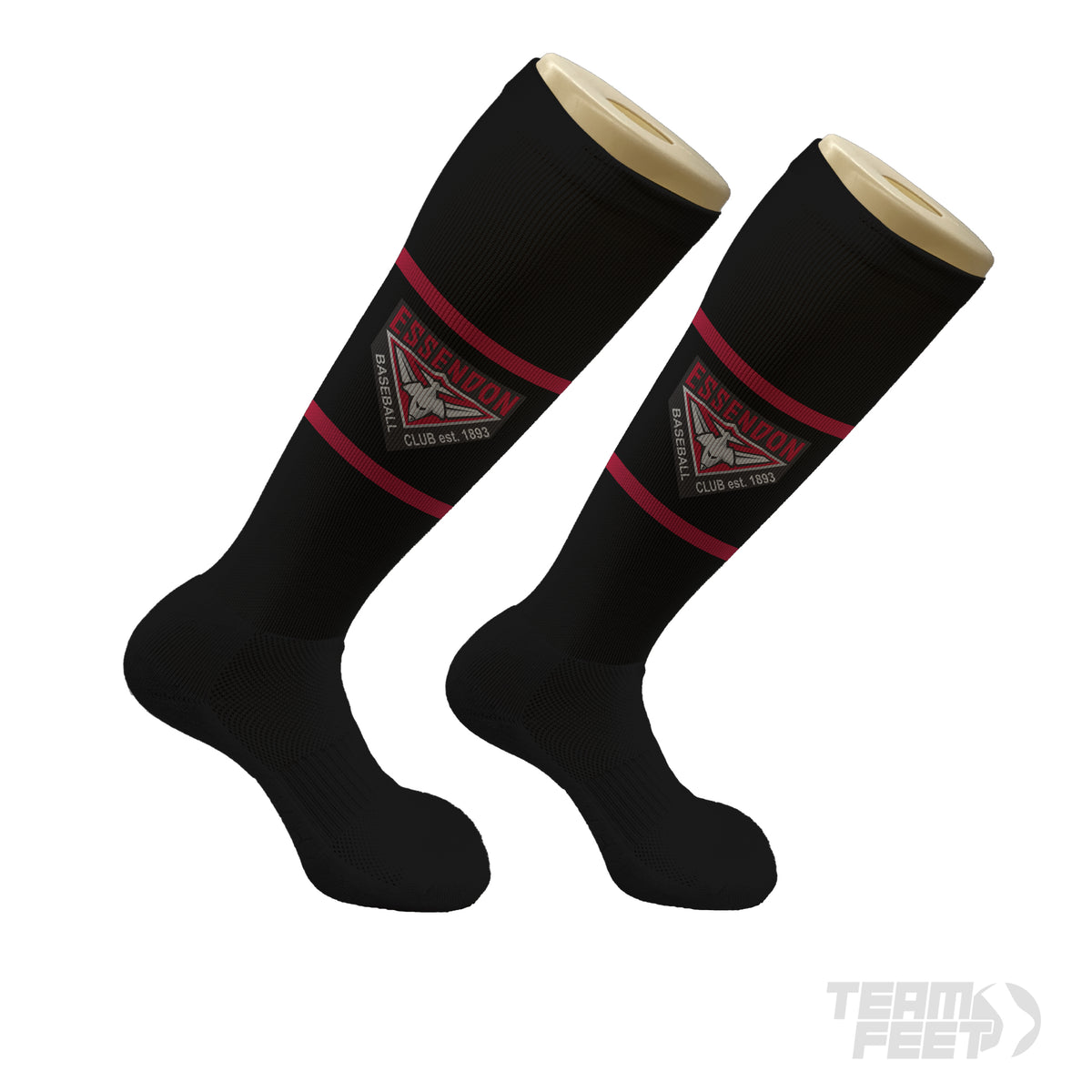 Essendon Baseball Club - KNEE HIGH mockup