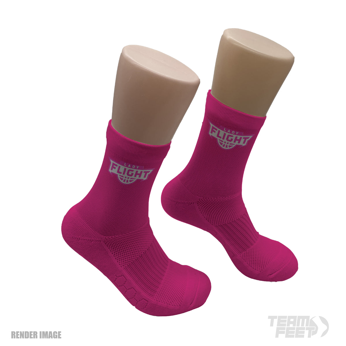 LADY FLIGHT - HEX MID mockup