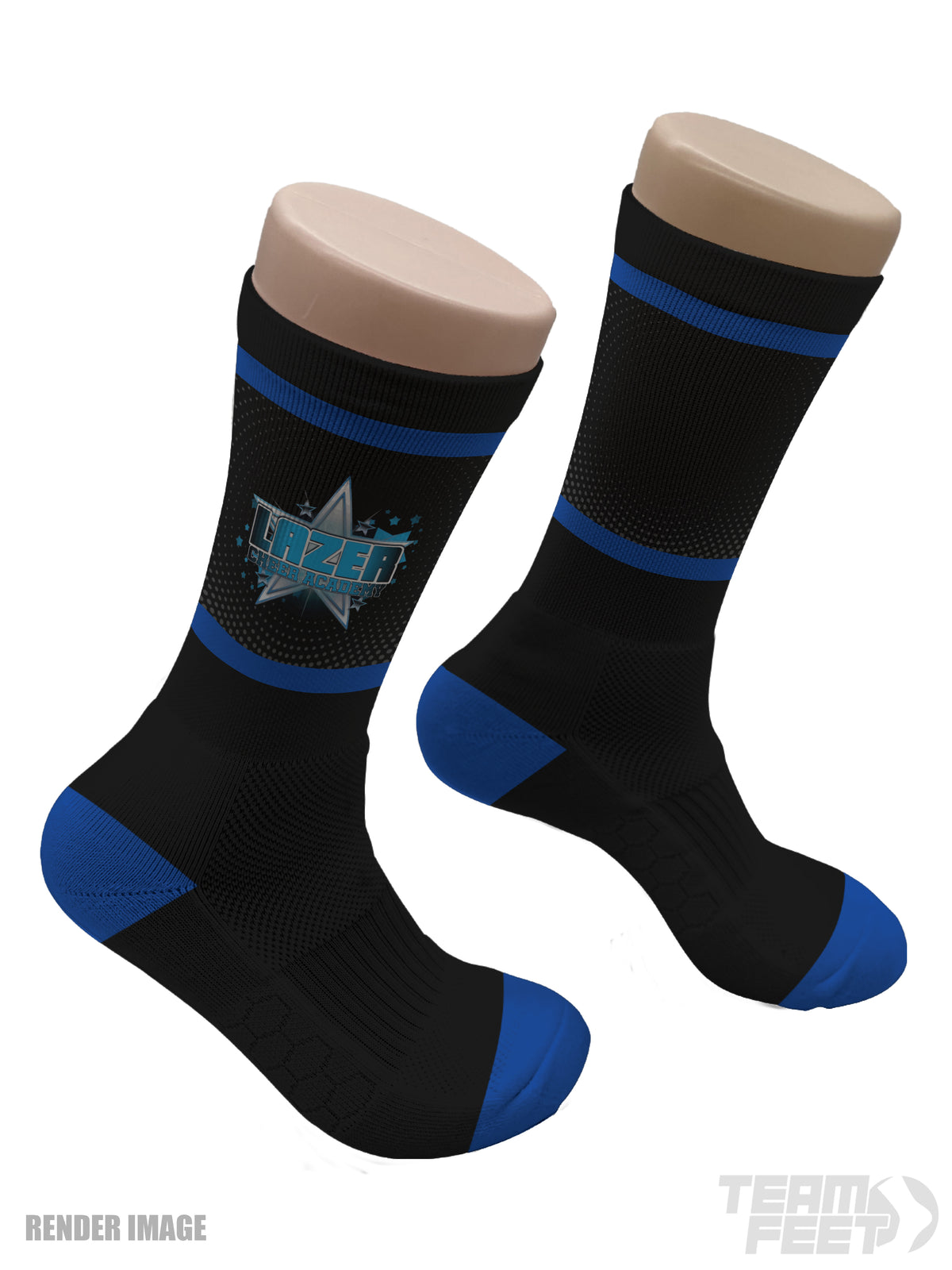 Lazer Cheer - CREW mockup