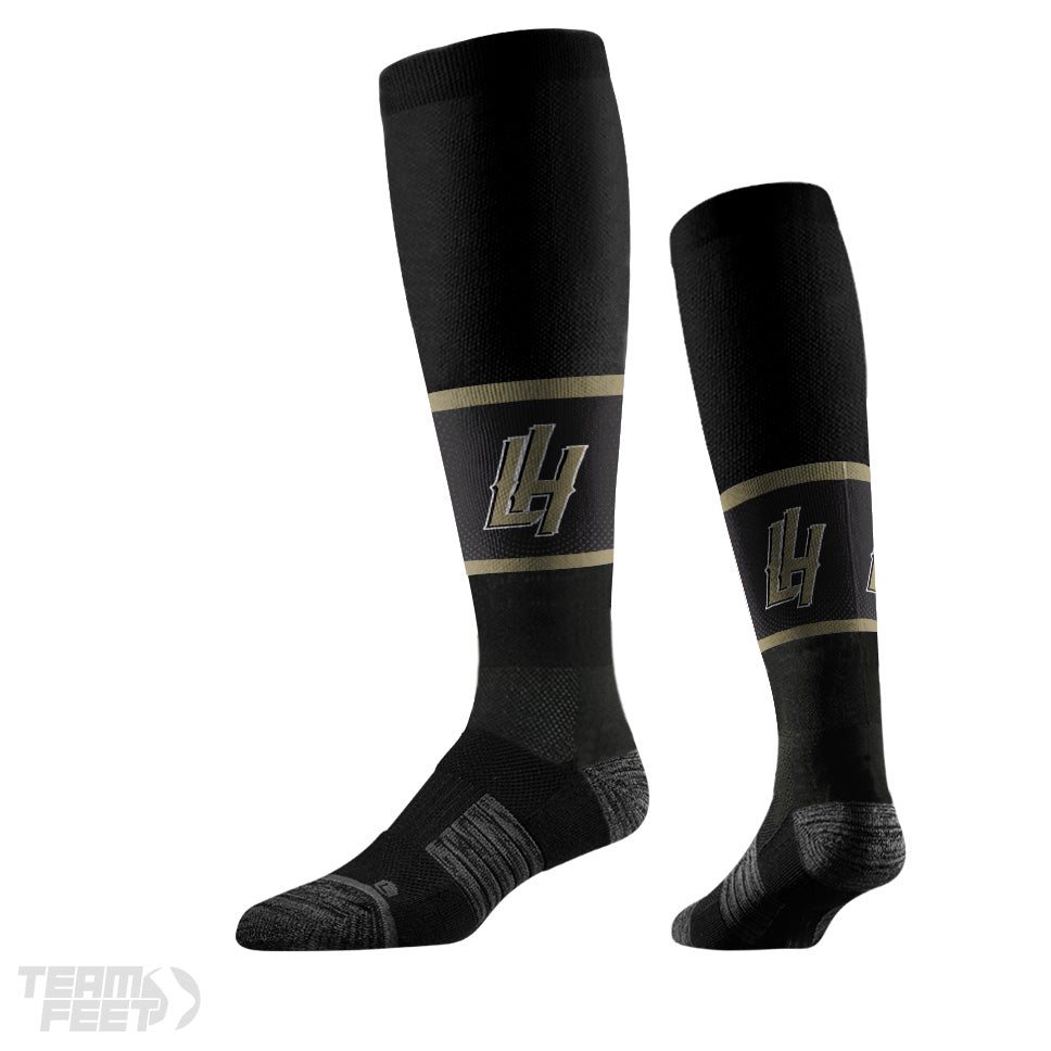 Levin Hustle Baseball Club  - KNEE HIGH mockup