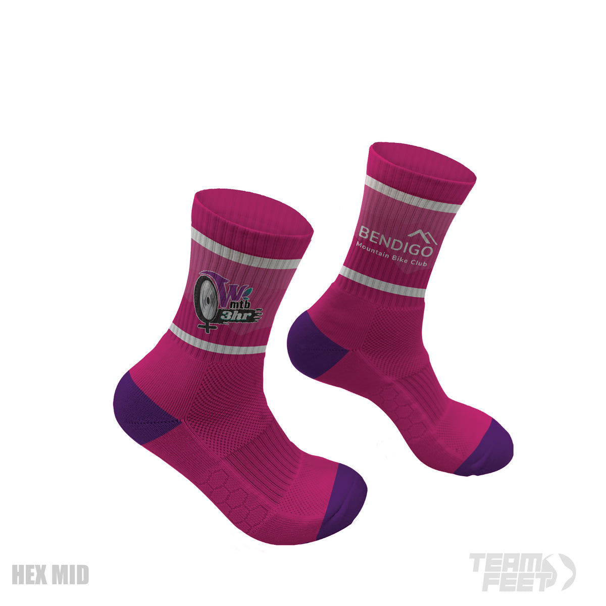 Bendigo MTB Womens - HEX MID mockup