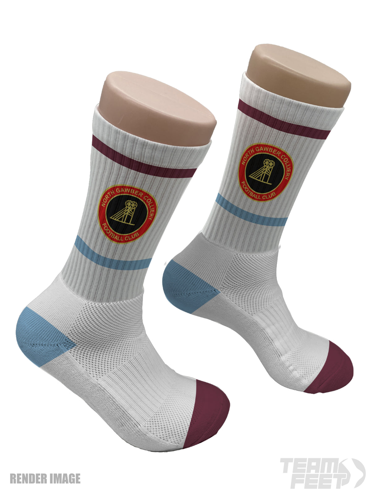 North gawber colliery football club - CREW mockup