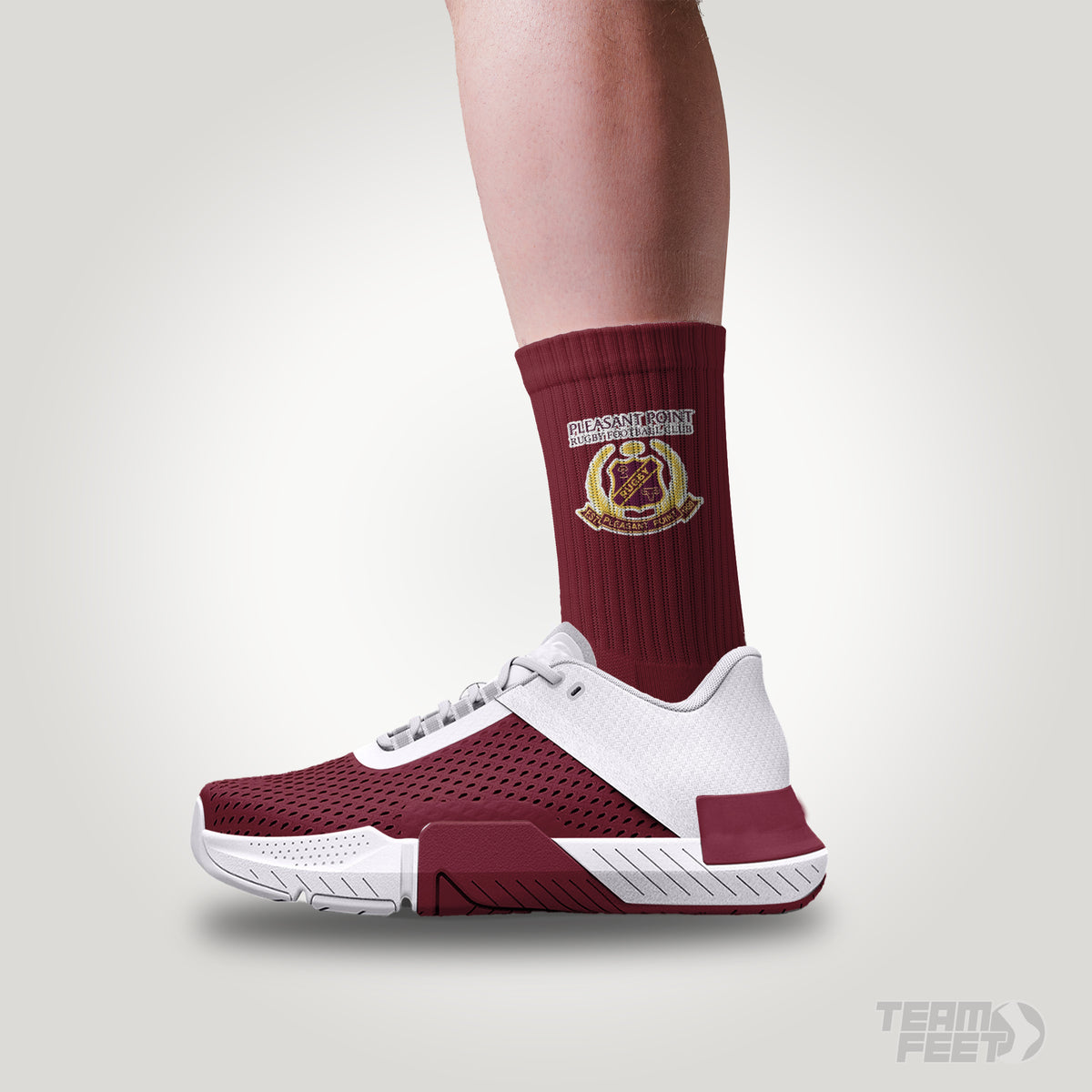 Pleasant point mud dogs - GRIP MID mockup