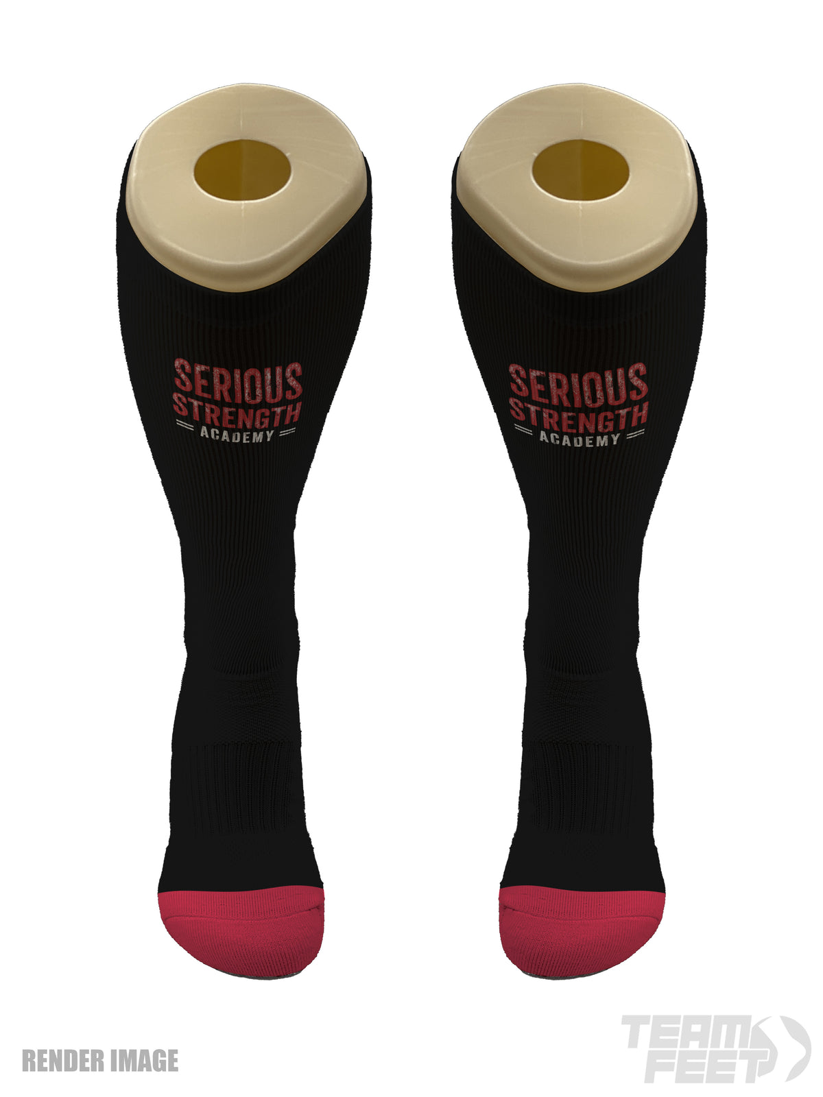 SERIOUS STRENGTH ACADEMY - KNEE HIGH mockup