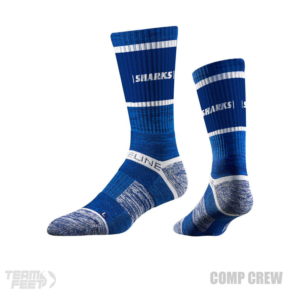 Sharks  - COMP CREW mockup