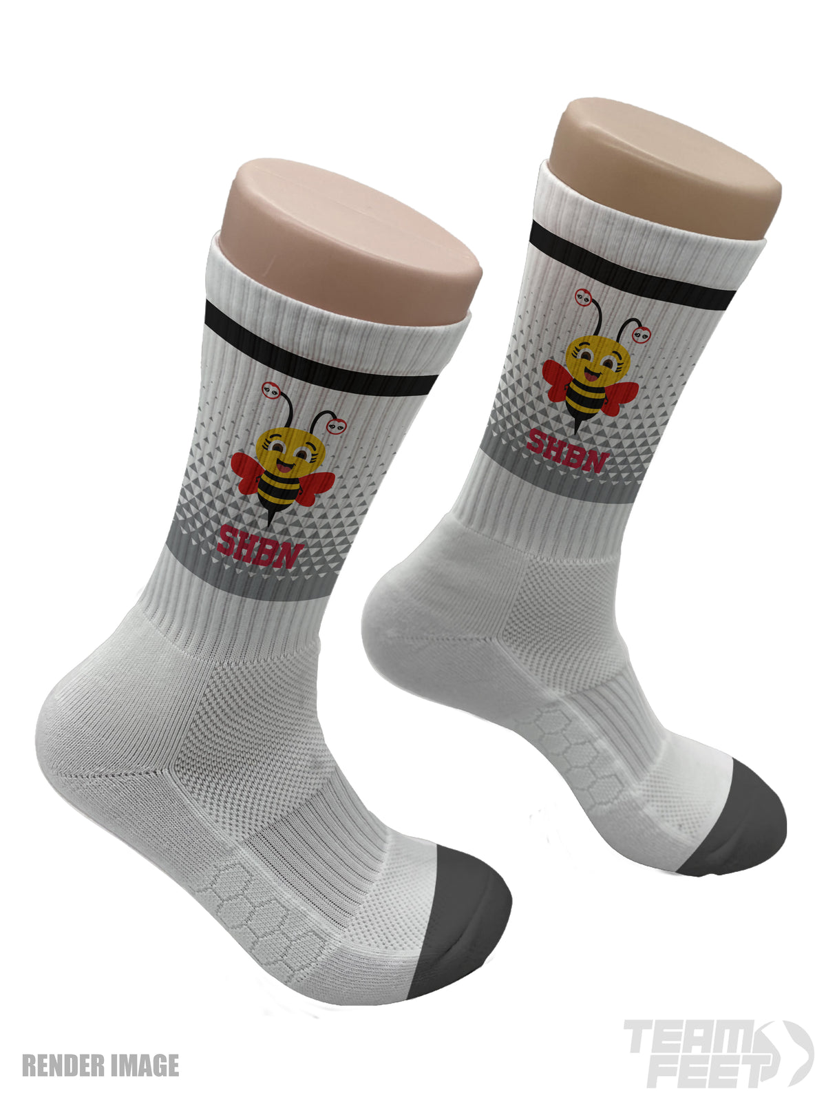St. Helens Bees Netball Club - CREW mockup