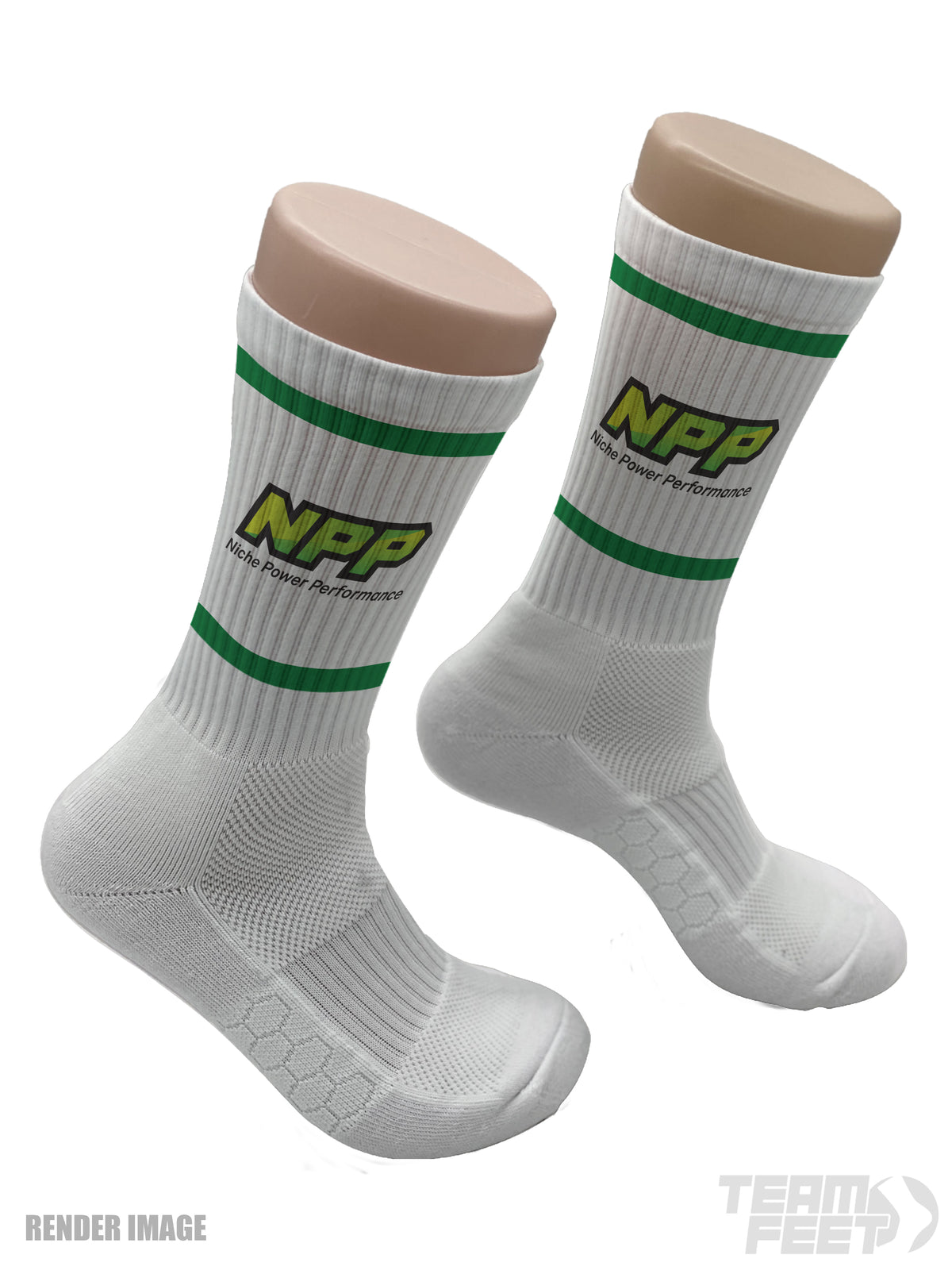 Niche Power Performance- CREW & MID mockup