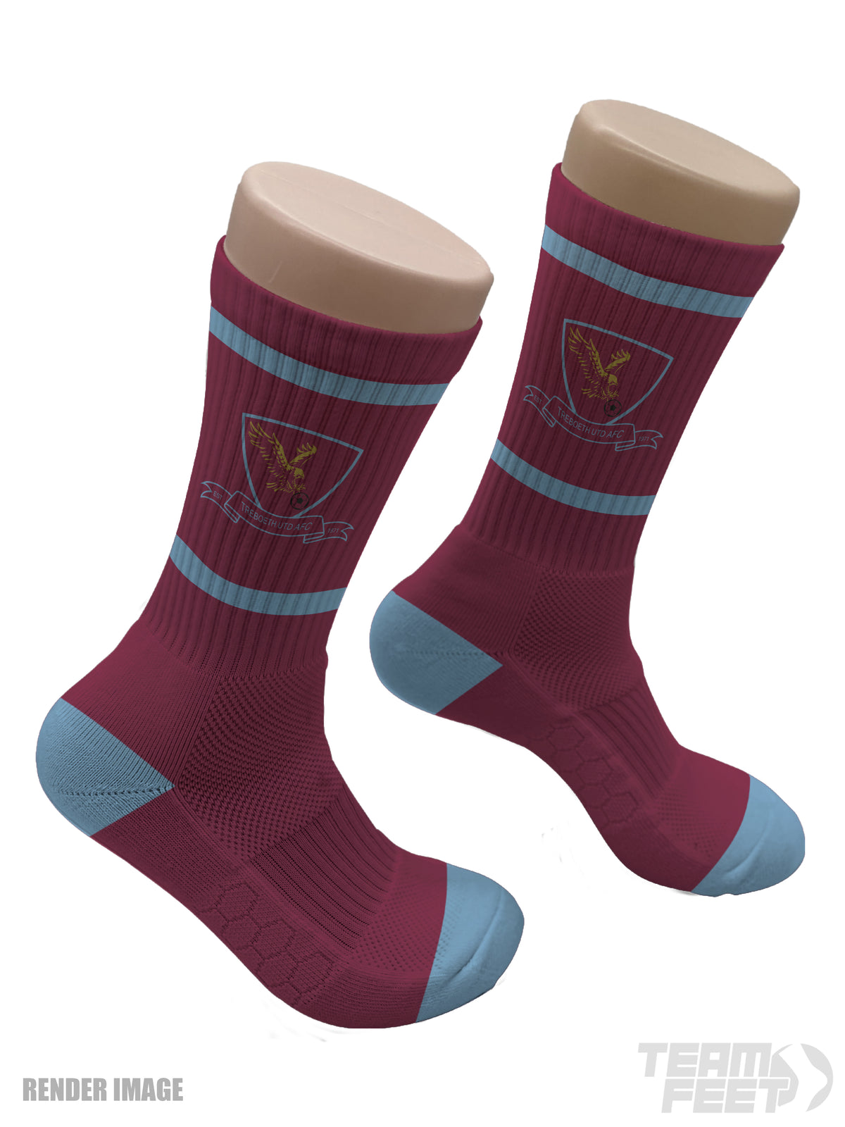 Treboeth utd - CREW mockup