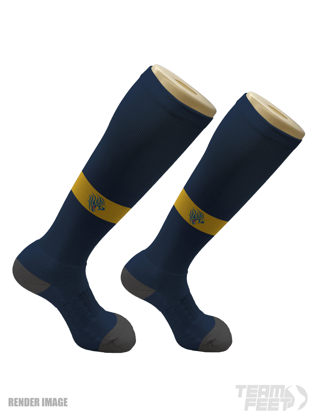 WEST COAST AFC - KNEE HIGH mockup