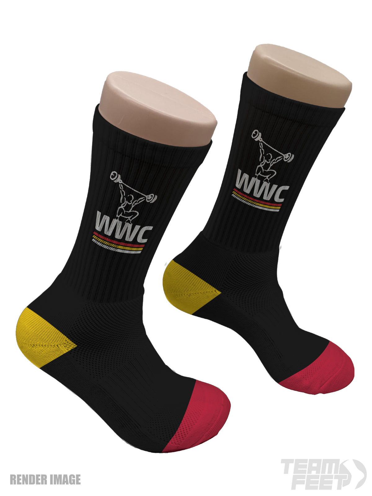 Waikato weightlifting club - CREW mockup
