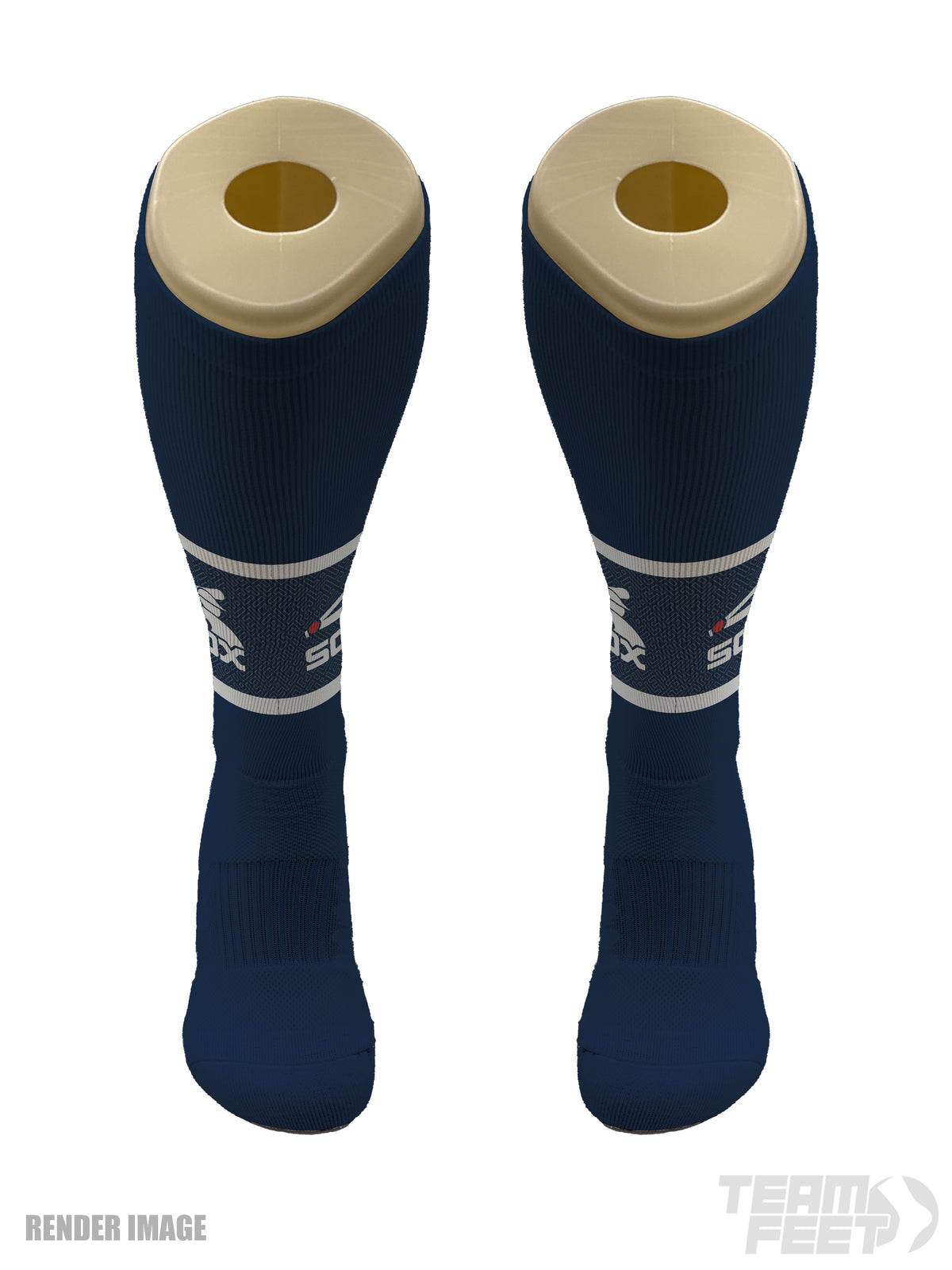 WHITE SOX - KNEE HIGH