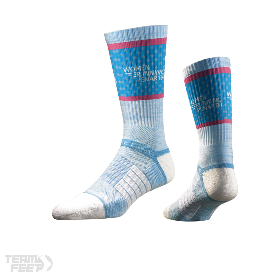Women Running Penarth- CREW mockup