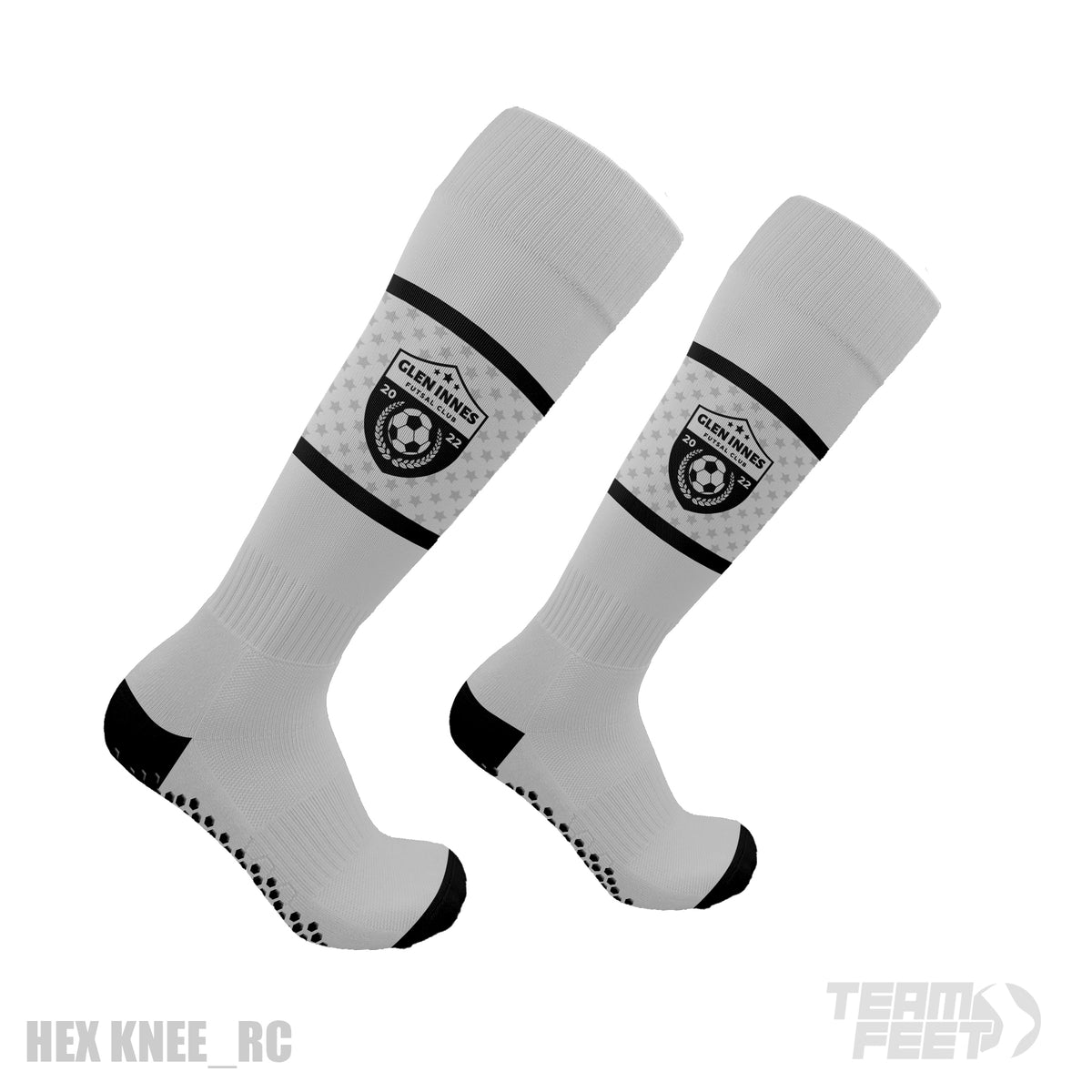 Glen Innes Futsal - Long - GRIP KNEE mockup