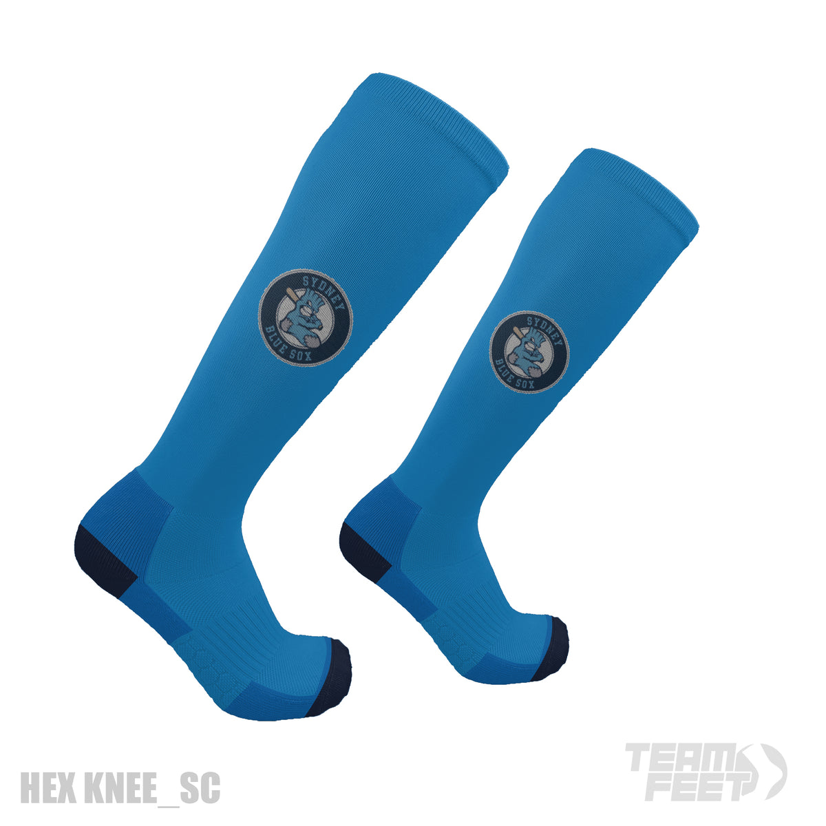 Sydney Blue Sox - KNEE mockup